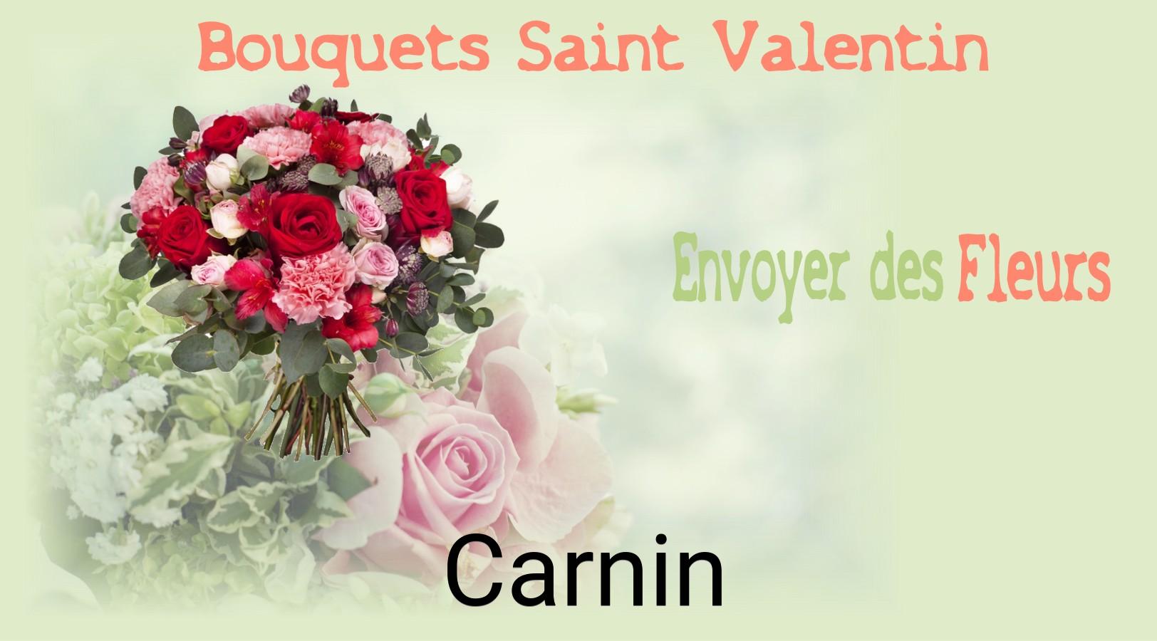 Roses de Saint-Valentin livrées à Carnin
